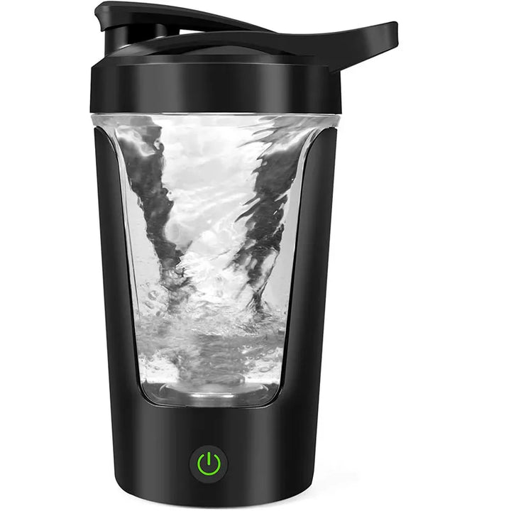 350ml Electric Protein Shaker Bottle – USB Rechargeable
