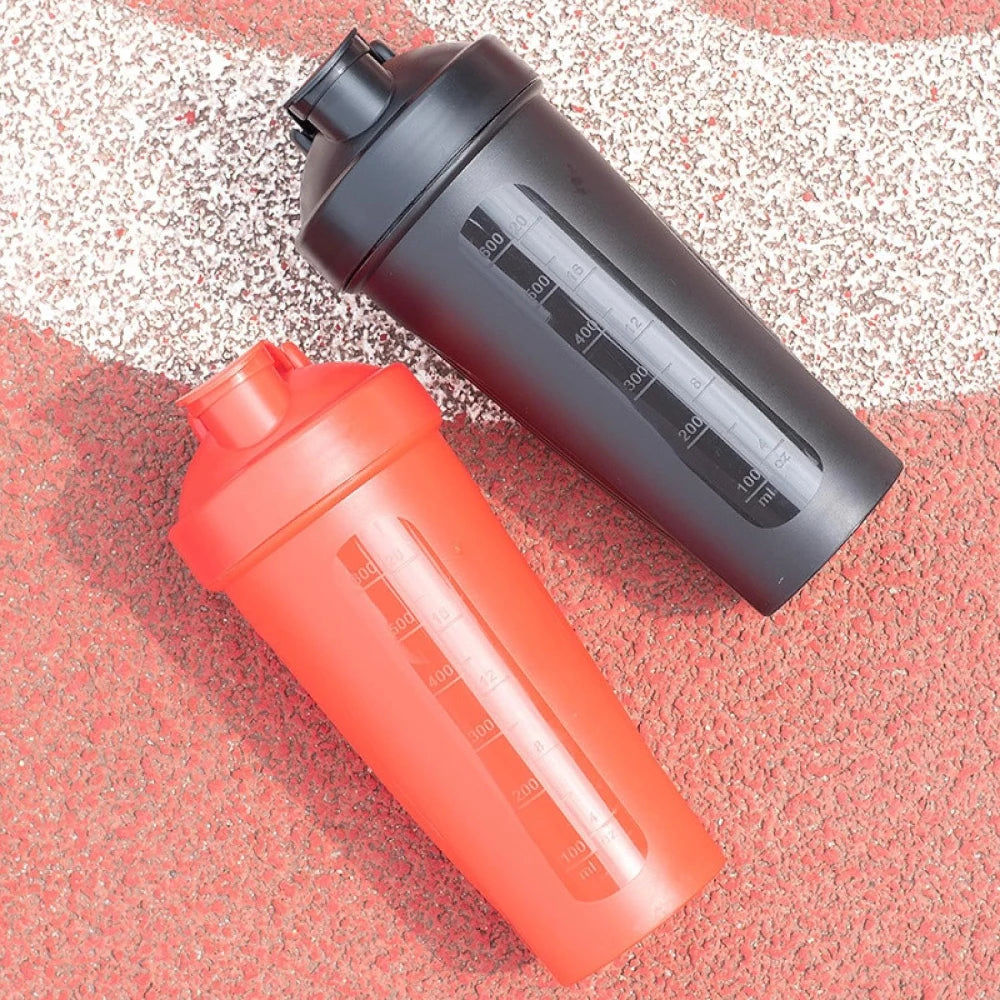600ml Protein Shaker Bottle – 20oz Portable Gym Bottle