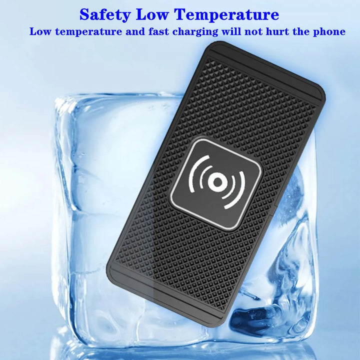 Wireless Car Charger & Phone Holder – 15W Fast Charging