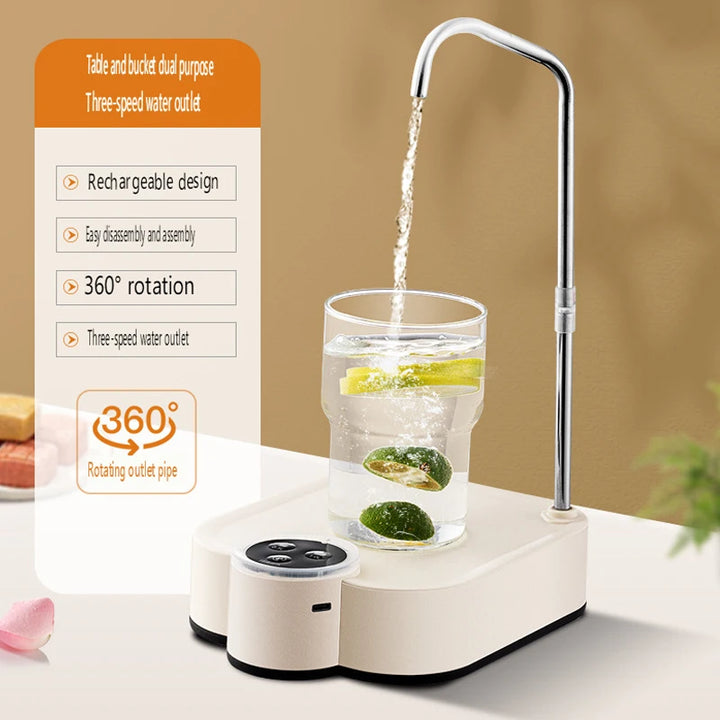 Smart Electric Water Dispenser – Rechargeable Pump