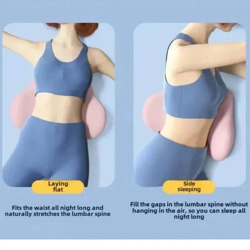 Ergonomic Lumbar Support Pillow – Memory Foam Comfort