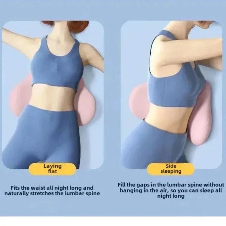 Ergonomic Lumbar Support Pillow – Memory Foam Comfort