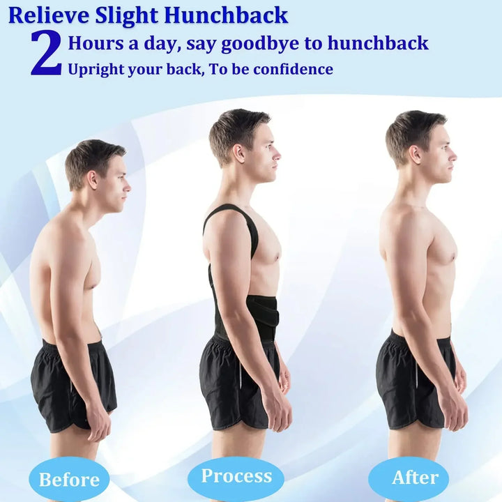 Adjustable Back Posture Corrector Brace for Pain Relief