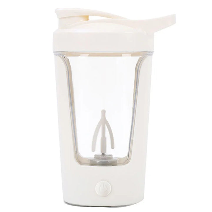 350ml Electric Protein Shaker Bottle – USB Rechargeable