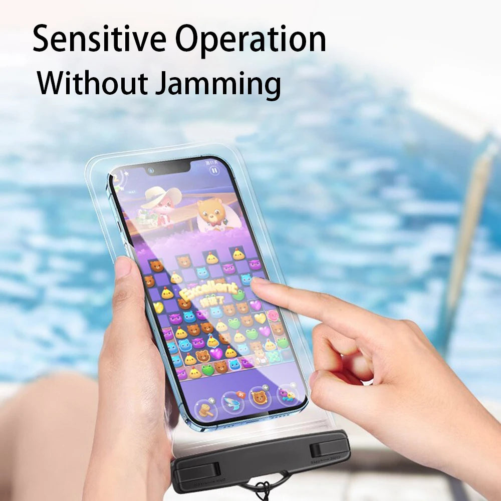 Universal Waterproof Phone Pouch for iPhone & Samsung
