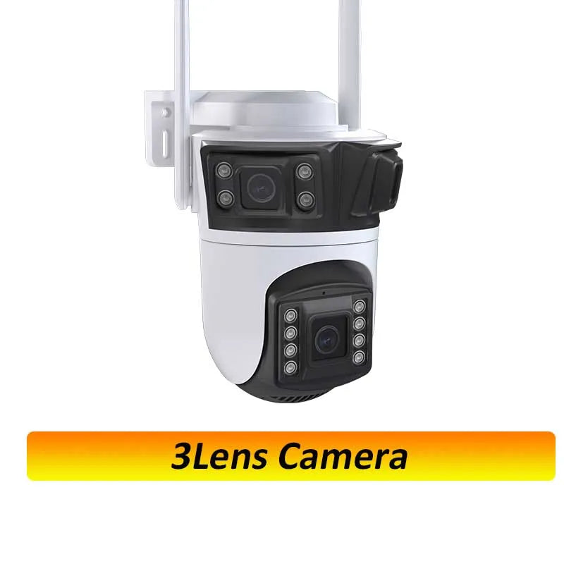 12MP 6K PTZ WiFi Camera – 8X Zoom Outdoor Security