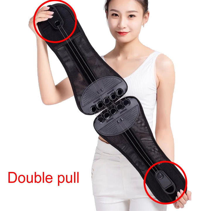 Pulley Lumbar Support Back Brace for Lower Back Pain