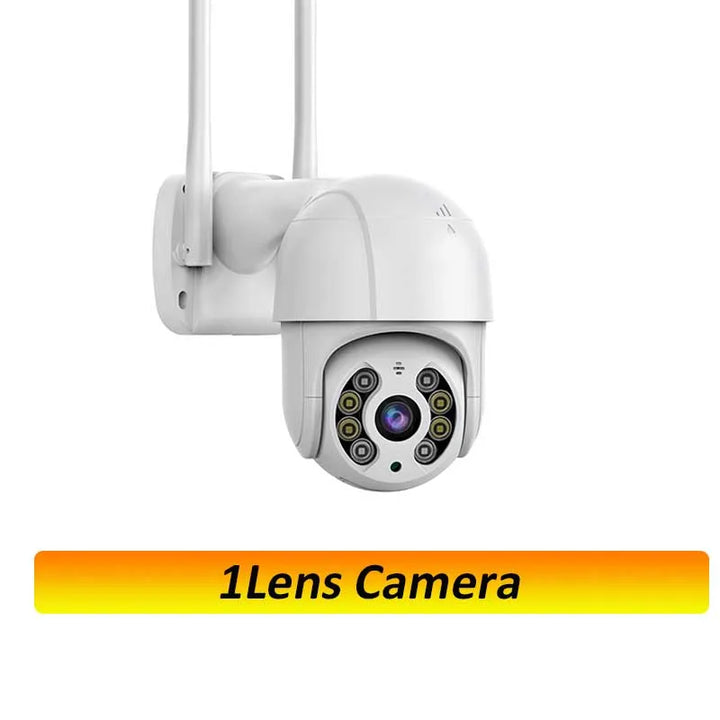 12MP 6K PTZ WiFi Camera – 8X Zoom Outdoor Security