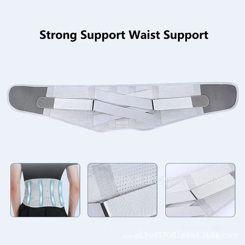 FEATOL Adjustable Lumbar Support Back Brace for Pain Relief