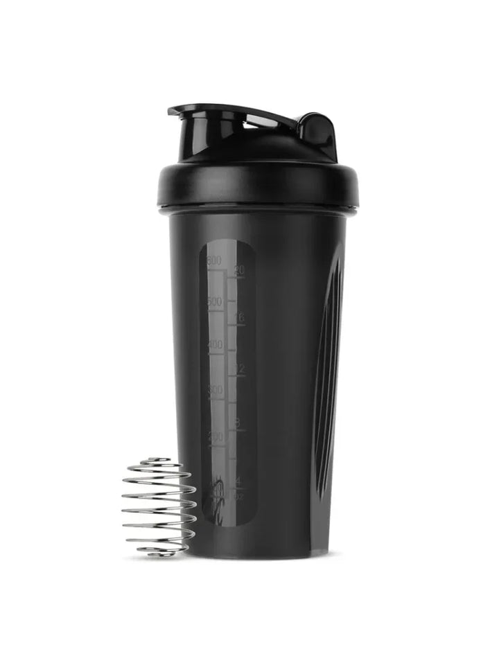 600ml Protein Shaker Bottle – 20oz Portable Gym Bottle