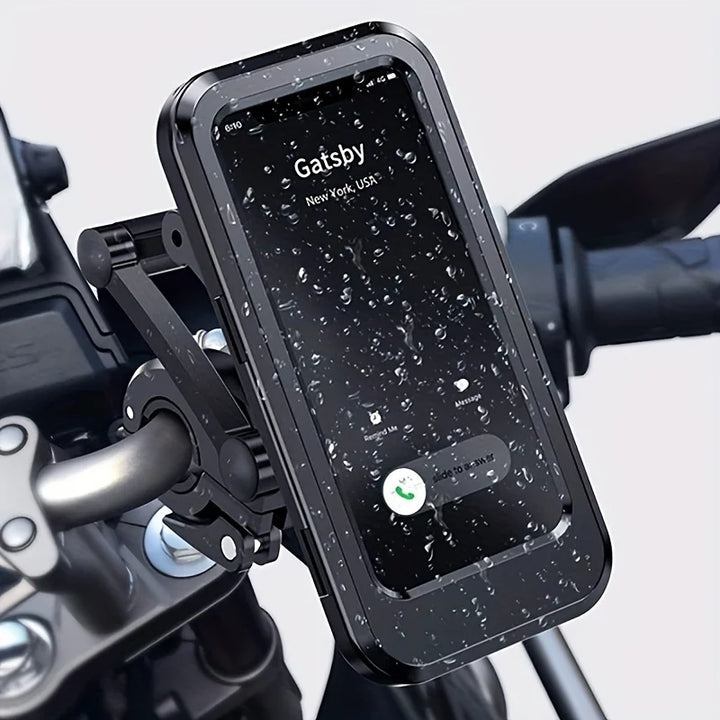 Waterproof Motorcycle & Bike Phone Holder with 360° Rotation