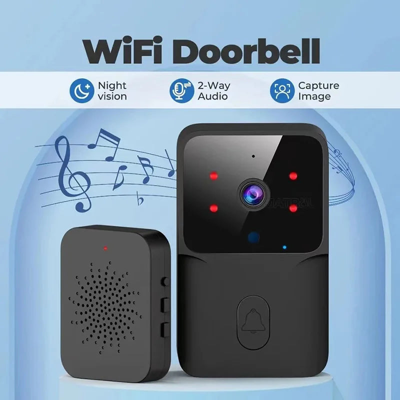 Tuya WiFi Video Doorbell – Wireless HD Smart Camera