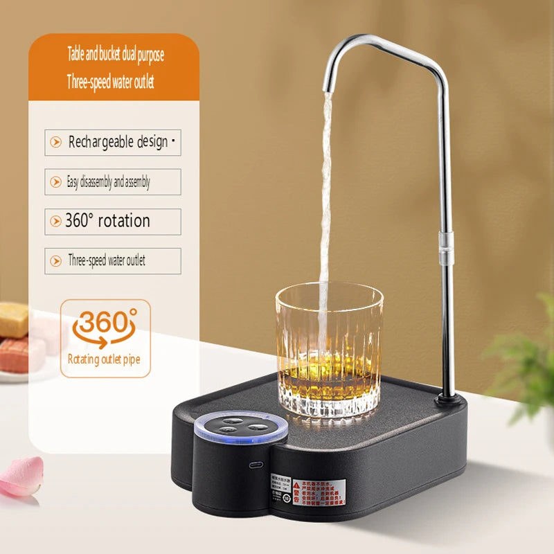 Smart Electric Water Dispenser – Rechargeable Pump