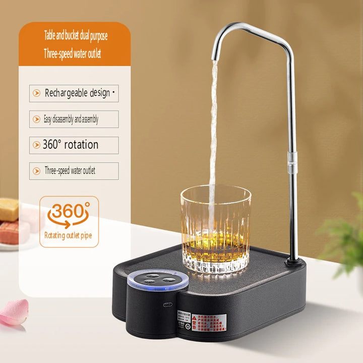 Smart Electric Water Dispenser – Rechargeable Pump
