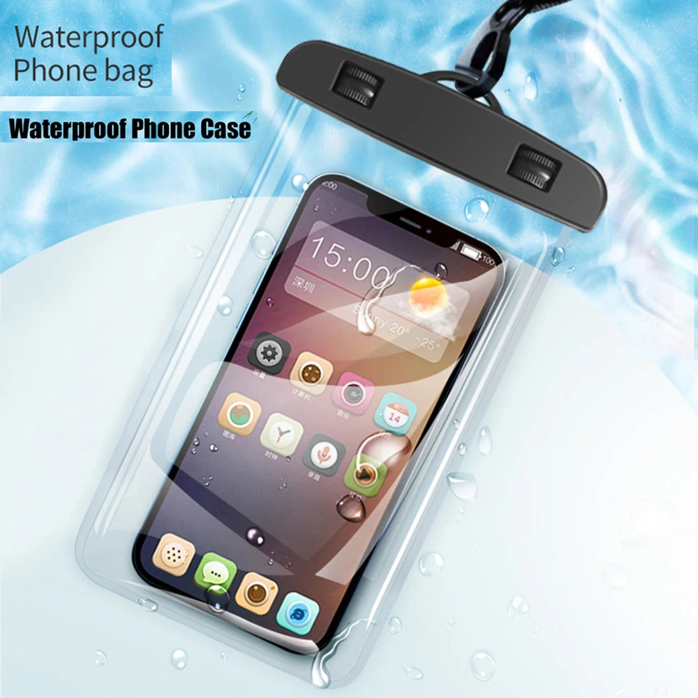 Universal Waterproof Phone Pouch for iPhone & Samsung