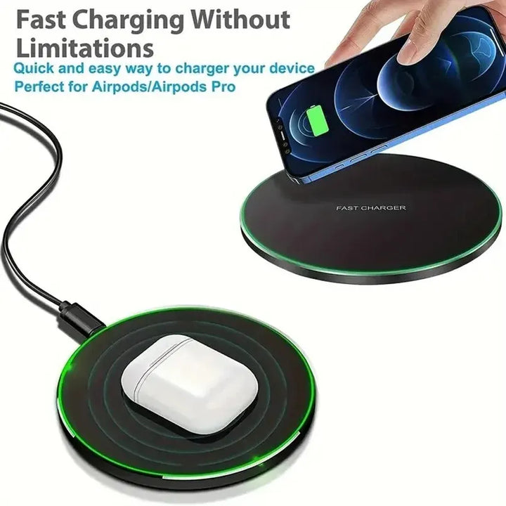 30W Wireless Fast Charger for iPhone, Samsung & Xiaomi