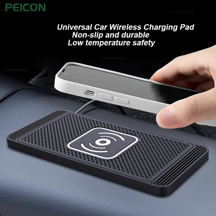 Wireless Car Charger Pad – Fast Magnetic Charging Mount