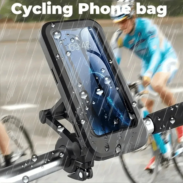 Waterproof Motorcycle & Bike Phone Holder with 360° Rotation